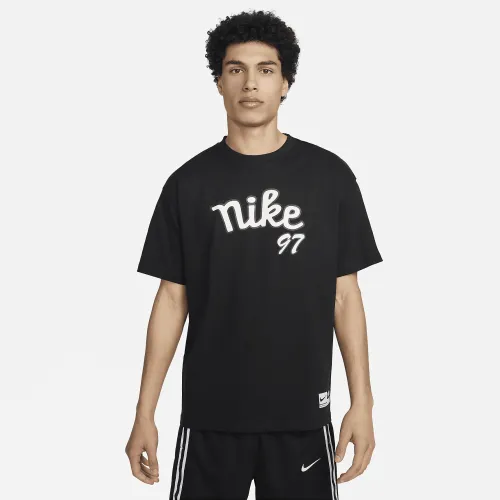 Nike чоловічі Max90 баскетбольні футболка колір чорний