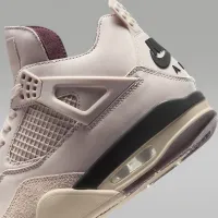 Nike Air Jordan 4 Retro x A Ma манера женская Кроссовки цвет коричневый