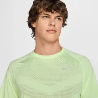 Nike Stride мужские Dri-FIT ADV Short-Sleeve Running Top Yellow