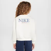 Nike Little дитячі Game, Swoosh, Match Crew колір білий