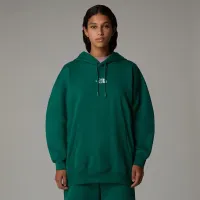 Кофта/футболка The North Face Essential Oversize Hood 0A89ENNL11 - зеленая