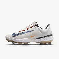 Nike Alpha Huarache Elite 4 Low MCS бейсбольные бутсы цвет белый