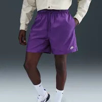 Nike Club чоловічі Woven Flow шорти колір фіолетовий