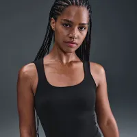 Nike Zenvy жіноча Dri-FIT Tank Top колір чорний