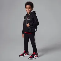 Nike Jordan Little дитячі Baseline Fleece Pants колір чорний
