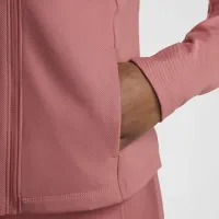 Nike One Rib жіноча Dri-FIT Full-Zip Mid Layer Pink