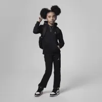 Nike Jordan Essentials Open Pants Little дитячі Pants колір чорний