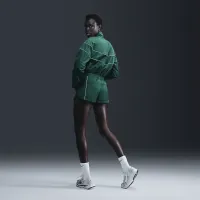 Nike Windrunner жіноча Loose UV Woven Full-Zip Куртка колір зелений