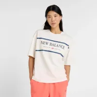 Футболка New Balance WT51910SST - бежевая