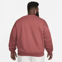 Nike Solo Swoosh чоловічі Fleece Crew колір червоний