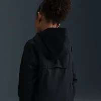 Nike Little дитячі Paneled Windbreaker колір чорний