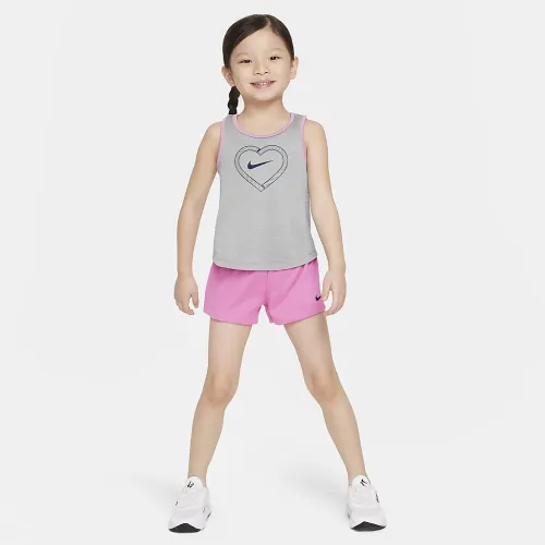 Nike Dri-FIT Happy Camper Toddler Mesh шорти комплект Pink
