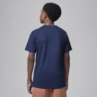 Nike Jordan Big дитячі Jumpman Air Embroideколір червоний футболка блакитний