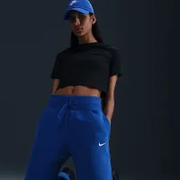 Nike Sportswear Phoenix Fleece жіноча З високою талією Wide-Leg Sweatpants блакитний