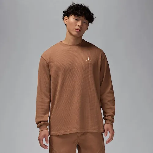 Nike Jordan Essentials мужские Long-Sleeve Top цвет коричневый