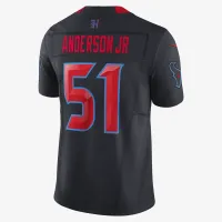Will Anderson Jr. Houston Texans мужские Nike Dri-FIT NFL Limited Football Jersey синий