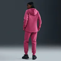 Nike Sportswear Tech Fleece Windrunner женская Full-Zip Толстовка с капюшоном цвет фиолетовый