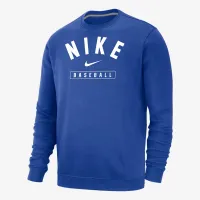 Nike Baseball чоловічі Crew-Neck світшот блакитний