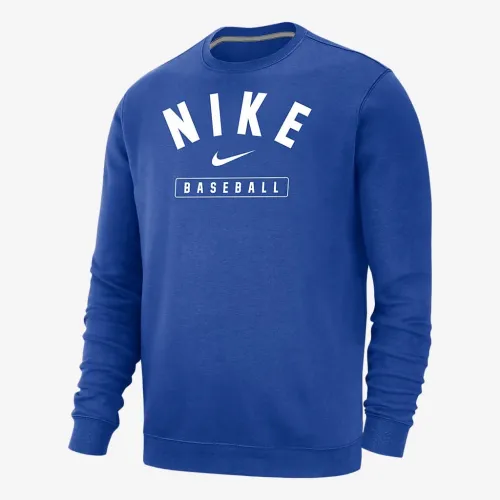 Nike Baseball чоловічі Crew-Neck світшот блакитний