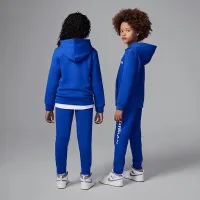 Nike Jordan Little дитячі 2-Piece Baseline Pullover Толстовка з капюшоном комплект блакитний