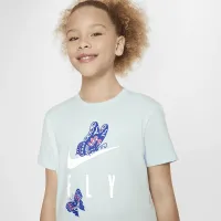 Nike Sportswear Big детские (Girls') футболка синий