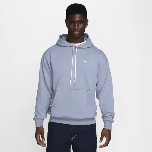 Nike Solo Swoosh чоловічі French Terry Pullover Толстовка з капюшоном блакитний