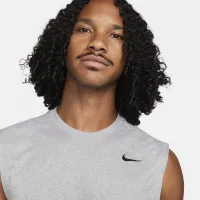 Nike Dri-FIT Legend чоловічі Sleeveless Fitness футболка колір сірий