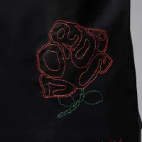 Nike Jordan жіноча Short-Sleeve Woven Top колір чорний