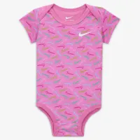 Nike Swoosh Baby (0-9M) 3-Piece Logo Bodysuit комплект колір чорний