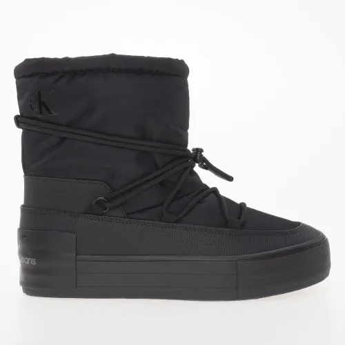 Кроссовки Calvin Klein Jeans Vulc Flatform Snow Boot YW0YW01591-0GJ - Черные