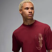 Nike Jordan чоловічі Crew-Neck футболка колір червоний
