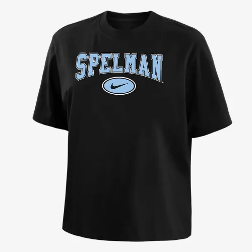 Spelman женская Nike College Boxy футболка цвет черный