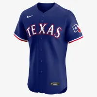 Texas Rangers чоловічі Nike Dri-FIT ADV MLB Elite Jersey блакитний