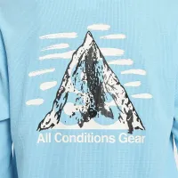 Nike ACG Big детские Dri-FIT Long-Sleeve Waffle Top синий