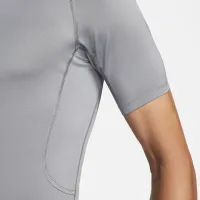 Nike Pro чоловічі Dri-FIT Tight Short-Sleeve Fitness Top колір сірий