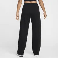 Nike Sportswear Chill Terry женская Mid-Rise French Terry Open-Hem Sweatpants цвет черный