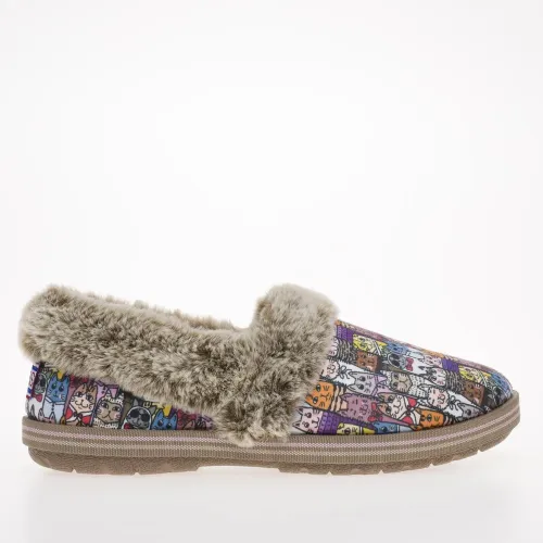 Pantofle Skechers Bobs Too Cozy-Chic Cat Multi 33347MLT - різнокольорова