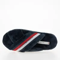 Kapcie Tommy Hilfiger Comfy Home Slippers With Straps FW0FW06587-DW5 - Cиний