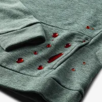 Nike Multi Stain Repel Big дитячі Therma-FIT Толстовка з капюшоном колір зелений