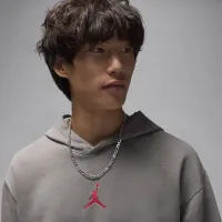 Nike Jordan Brooklyn Fleece мужские Pullover Толстовка с капюшоном цвет серый
