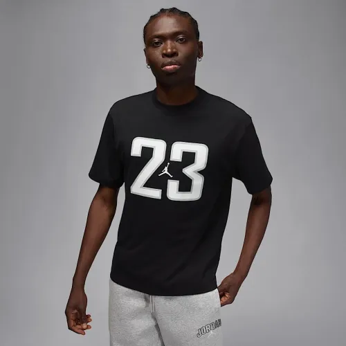 Nike Jordan Brooklyn чоловічі футболка колір чорний