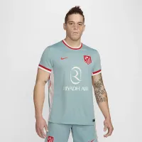 Atlético Madrid 2024/25 Stadium Away мужские Nike Dri-FIT Soccer Replica Jersey цвет зеленый