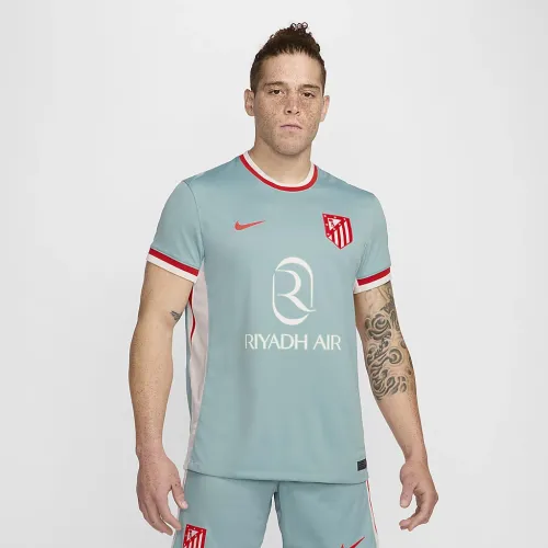 Atlético Madrid 2024/25 Stadium Away мужские Nike Dri-FIT Soccer Replica Jersey цвет зеленый