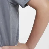 Nike Trophy23 Big детские Dri-FIT Short-Sleeve Top цвет серый