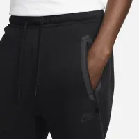 Nike Sportswear Tech Fleece чоловічі Open-Hem Sweatpants колір чорний