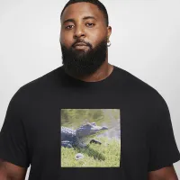 Nike мужские для гольфа футболка цвет черный