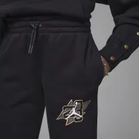 Nike Jordan Take Flight Snap Fleece Pants Big Kids Pants цвет черный