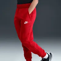 Nike Sportswear Club Fleece Big детские Hooded Tracksuit цвет красный