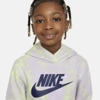 Nike Printed Club Toddler Pullover Толстовка з капюшоном колір фіолетовий
