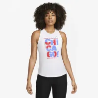 Nike Dri-FIT One Luxe женская Tank Top цвет белый